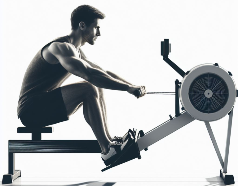 Compact Rowing Machine